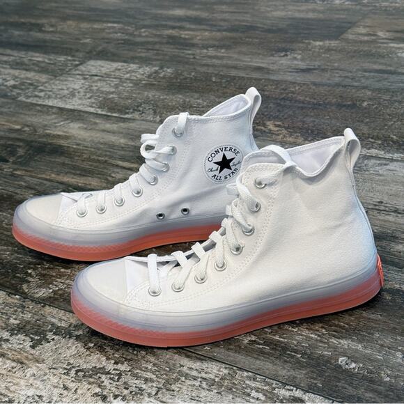 Converse Chuck Taylor Shoes Sneakers Unisex All Star CX Hi White Wild Mango NIB - Picture 13 of 15